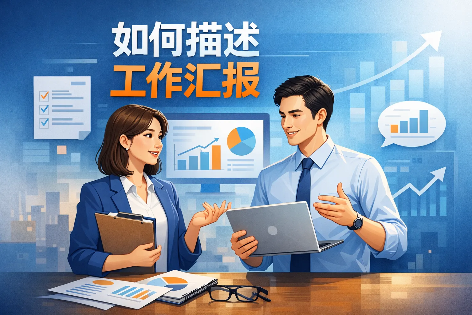 如何描述工作汇报