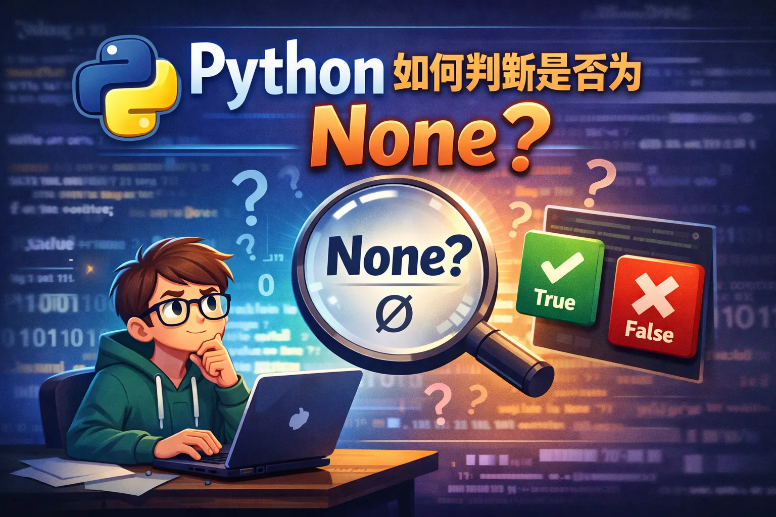 python如何判断是否为none