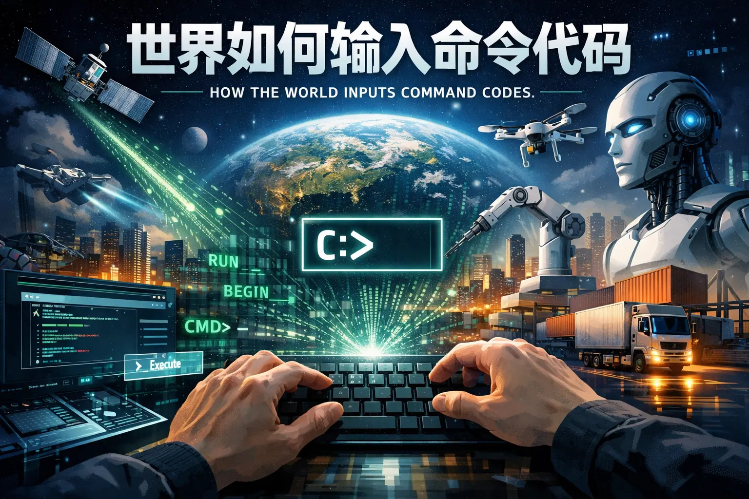 世界如何输入命令代码