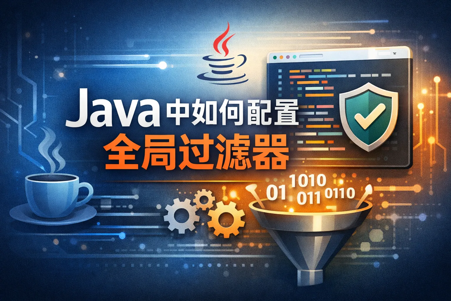 java中如何配置全局过滤器