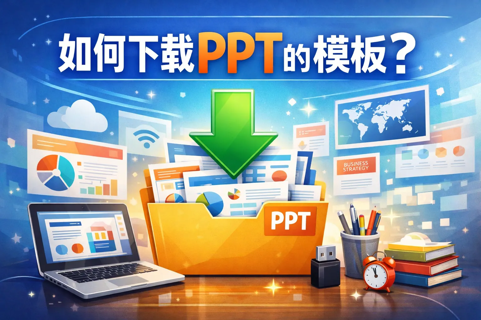 如何下载ppt的模板