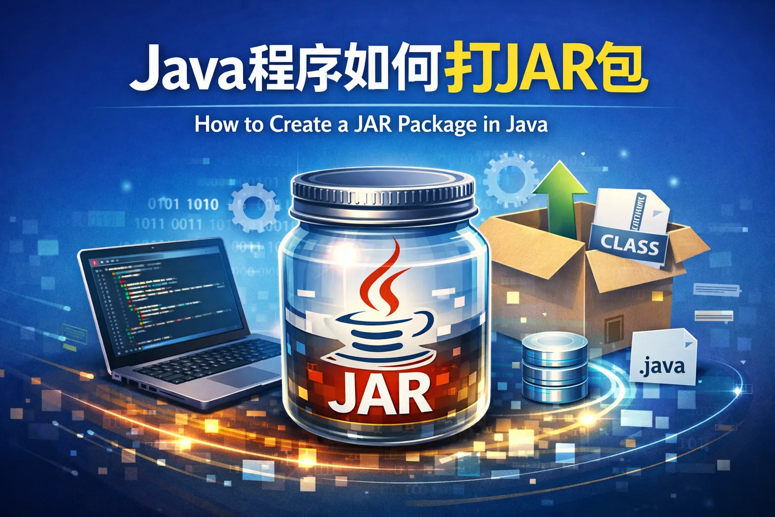 java程序如何打jar包