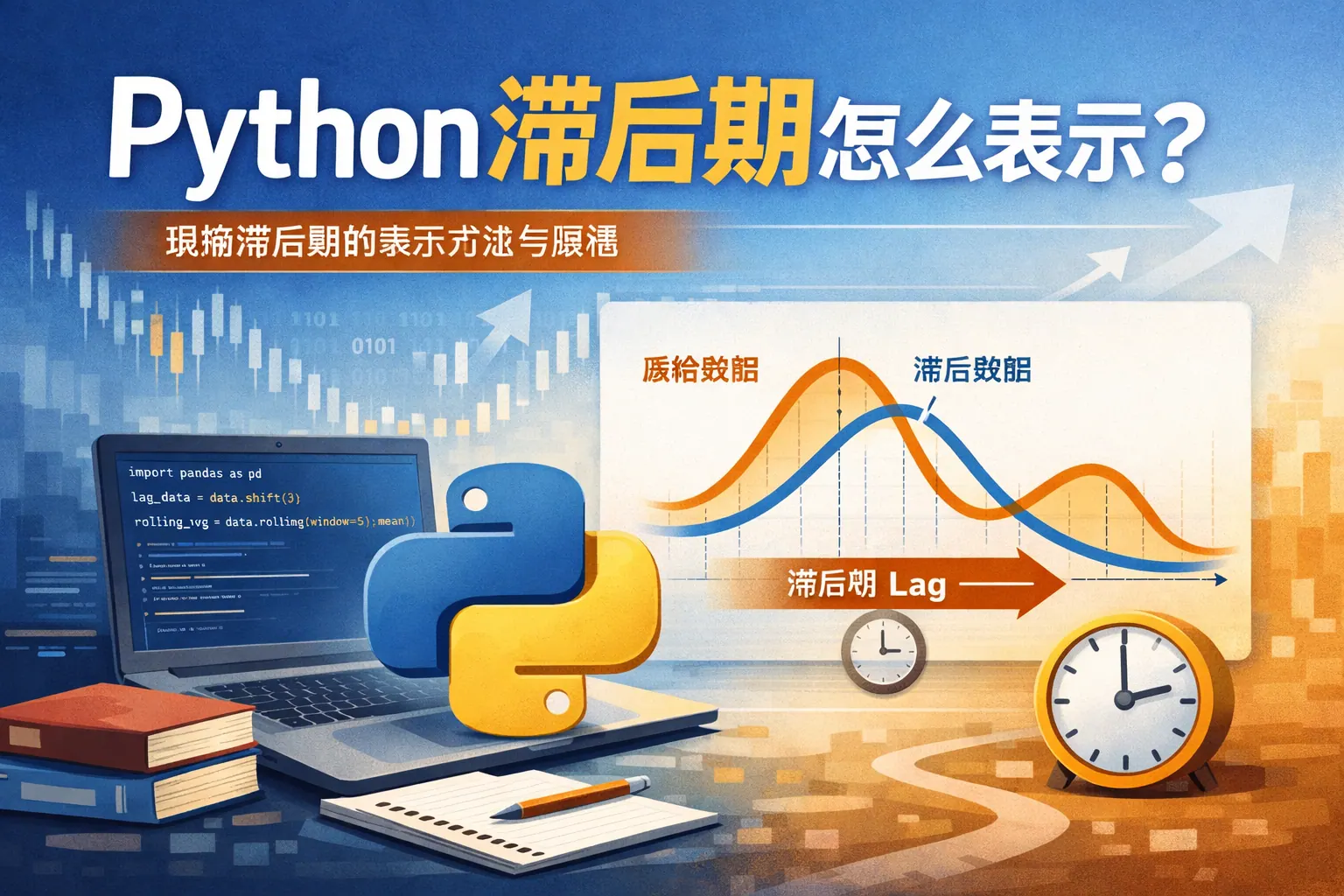 python滞后期怎么表示