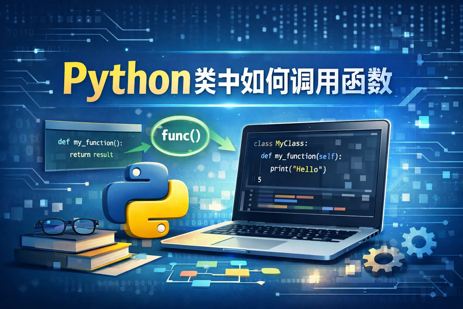 python类中如何调用函数