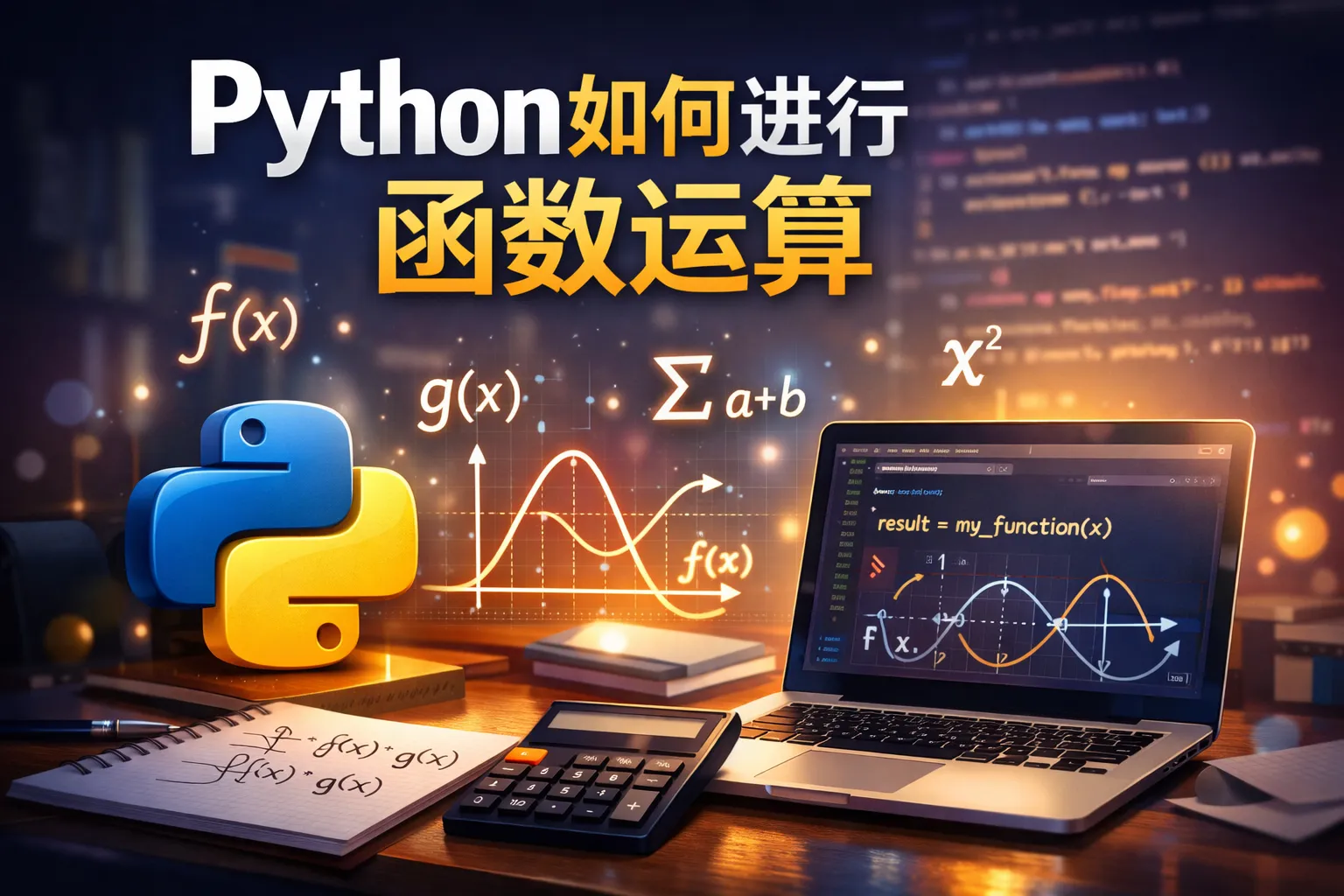 python如何进行函数运算