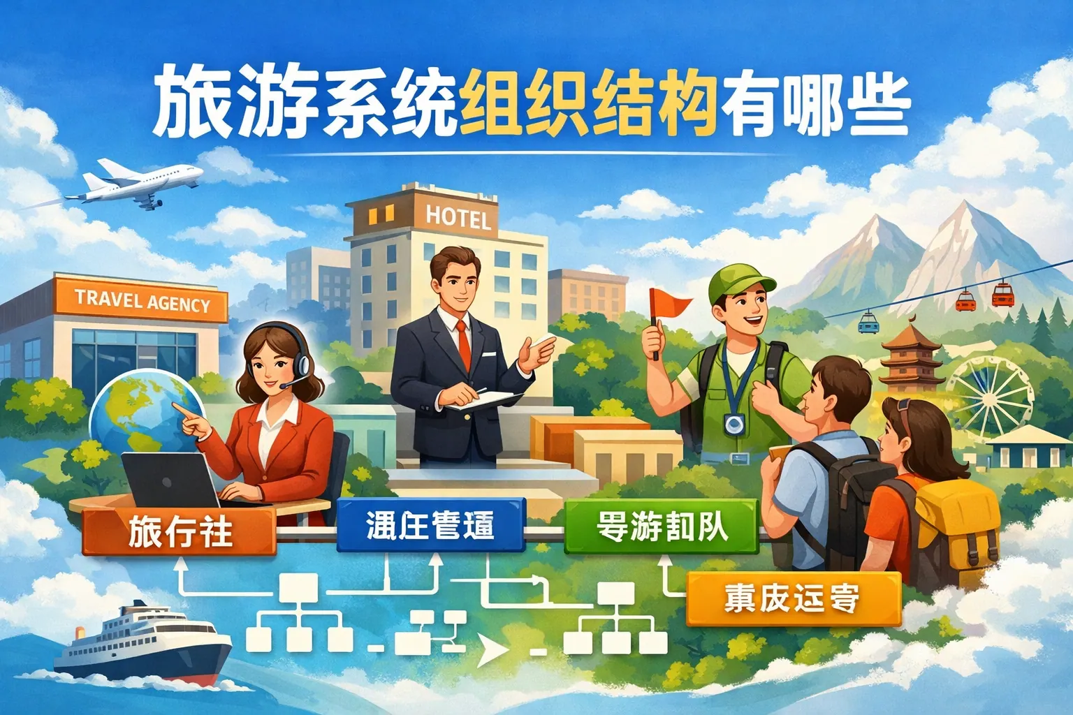 旅游系统组织结构有哪些