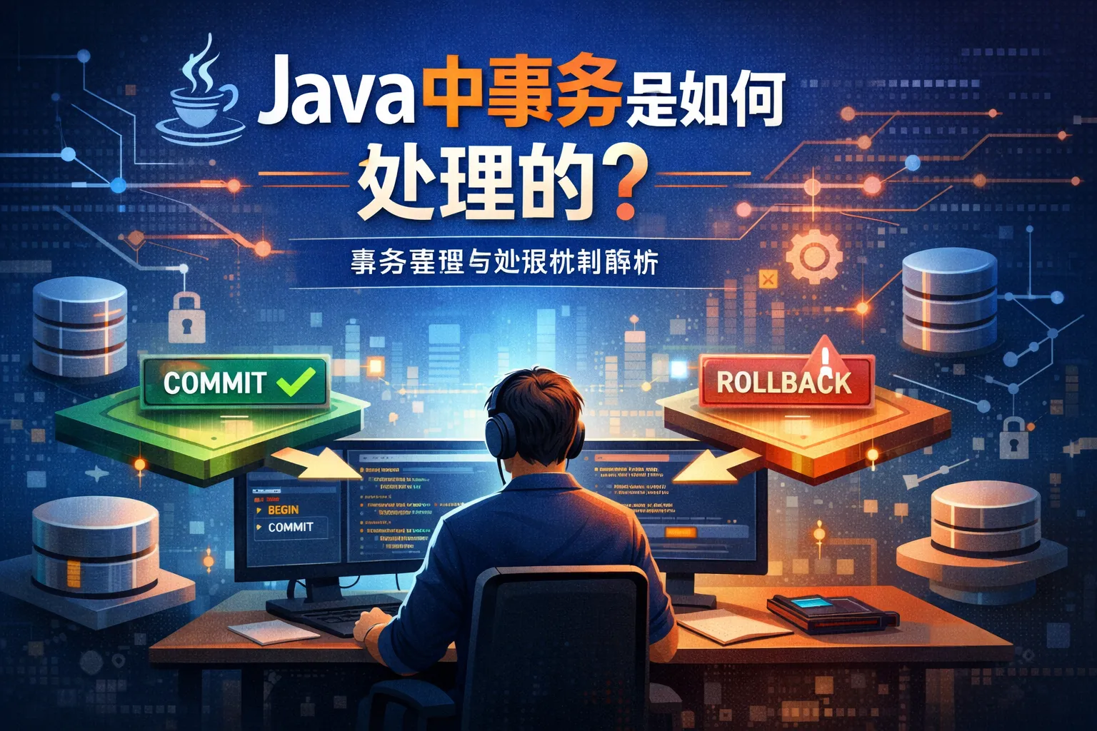 java中事务是如何处理的