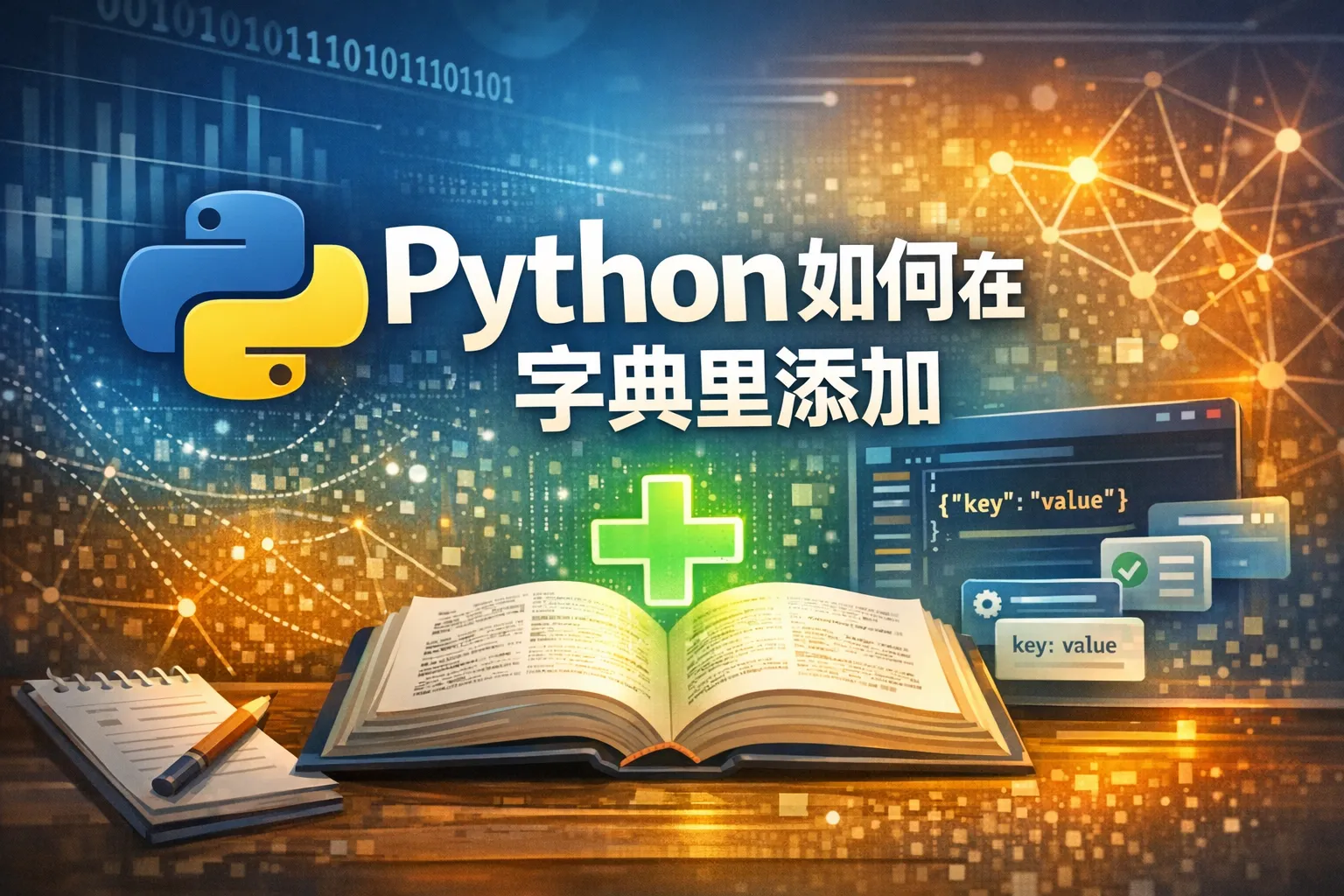 python如何在字典里添加