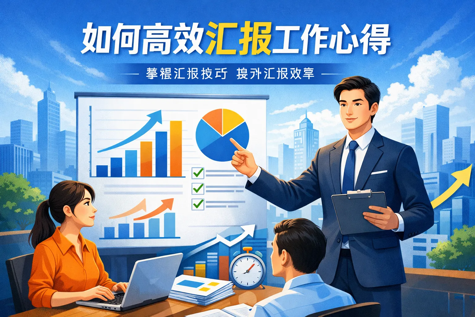 如何高效汇报工作心得