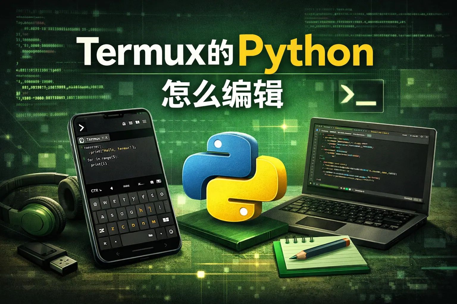 termux的python怎么编辑