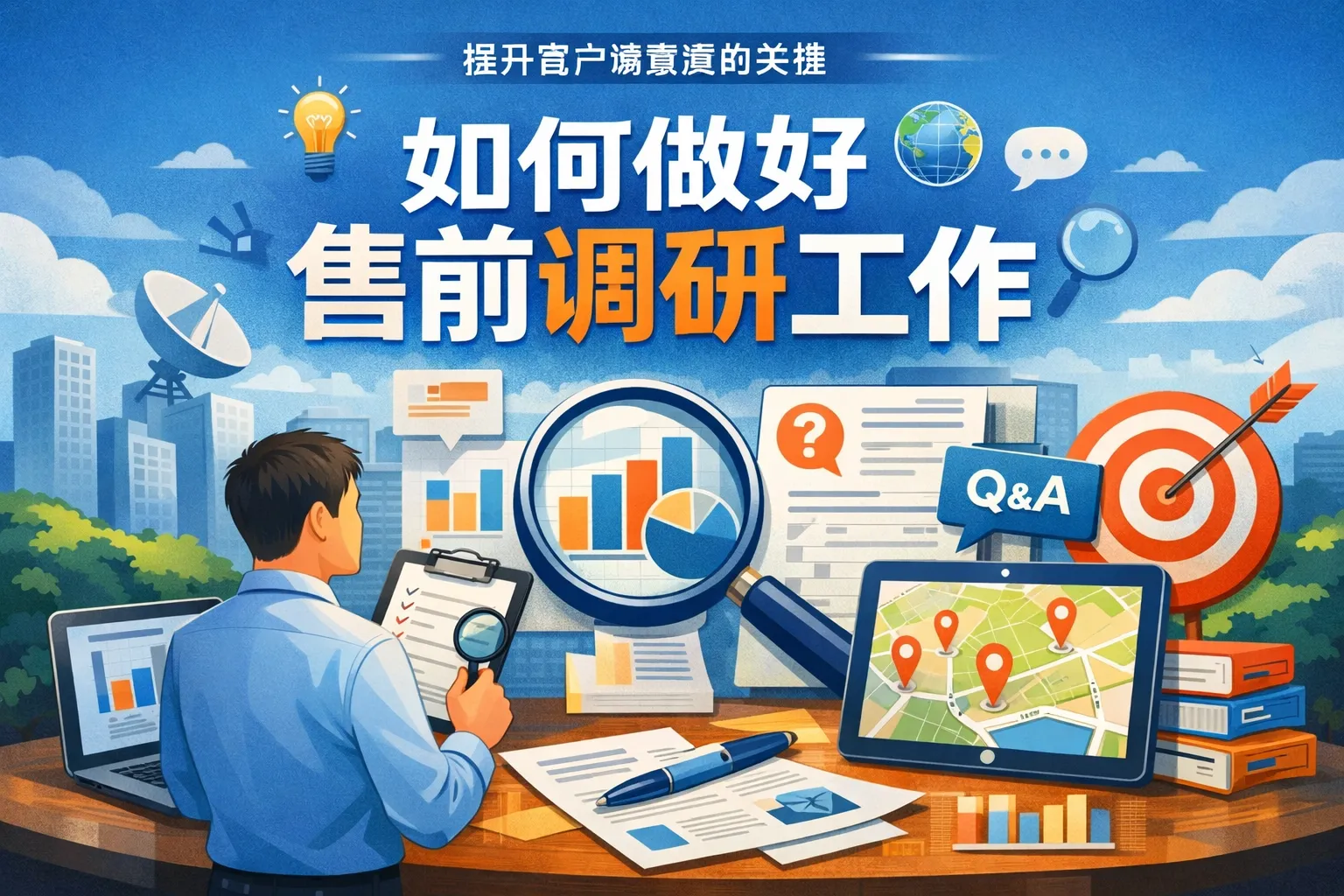 如何做好售前调研工作