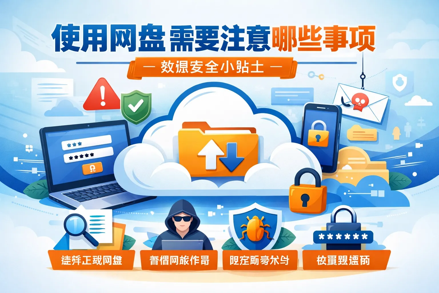 使用网盘需要注意哪些事项