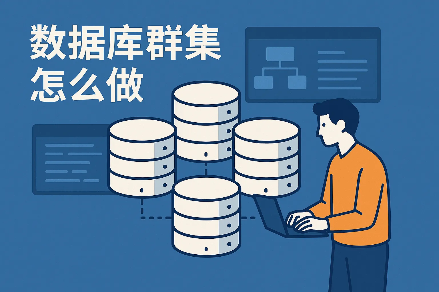 数据库群集怎么做