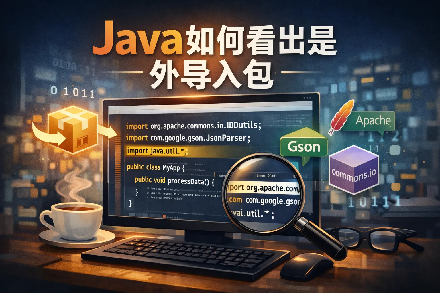 java如何看出是外导入包