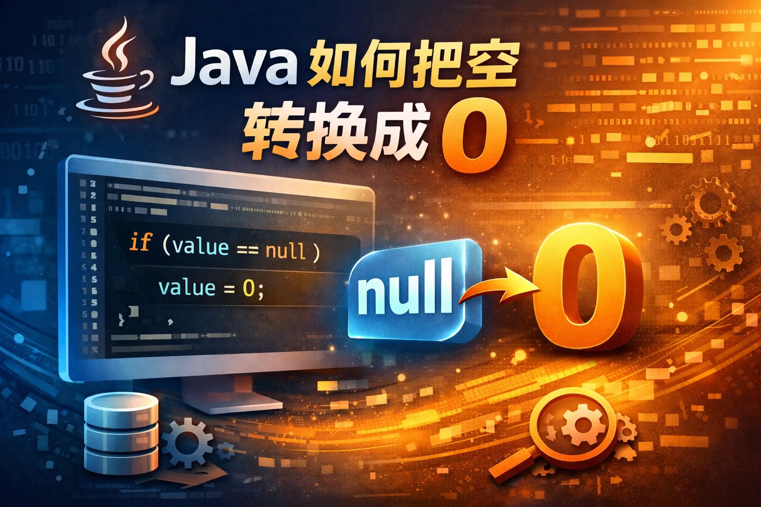 java 如何把空转换成0