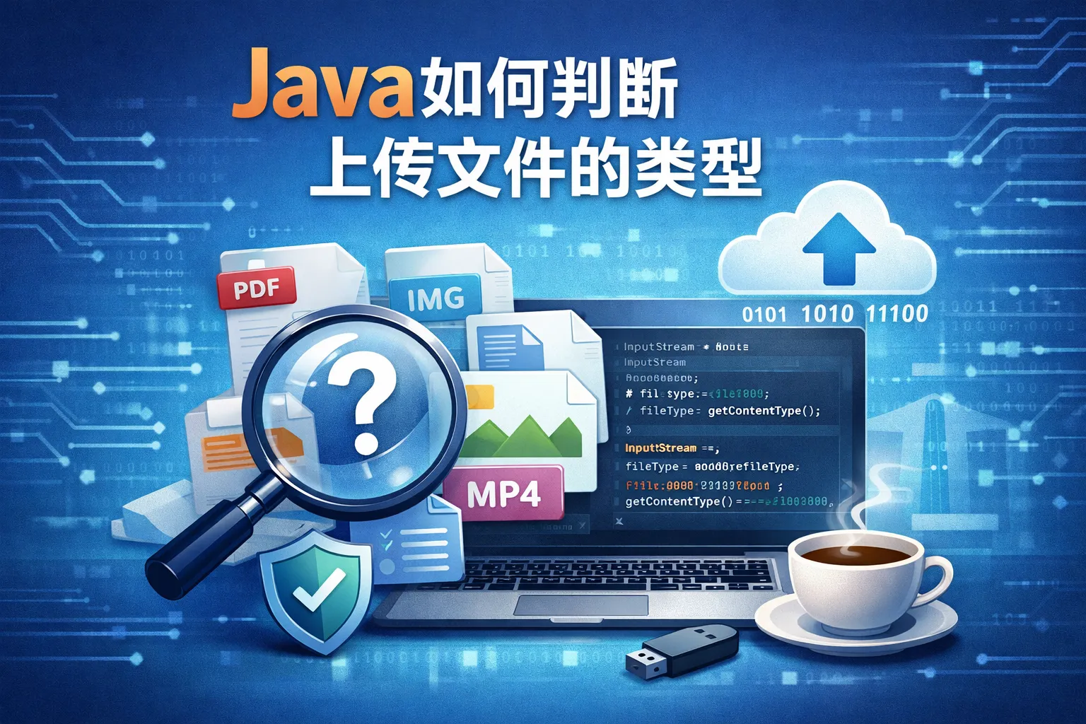 java如何判断上传文件的类型