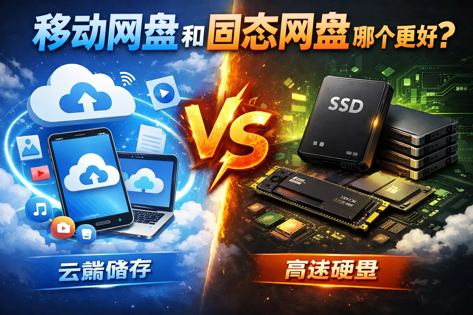 移动网盘和固态网盘哪个好