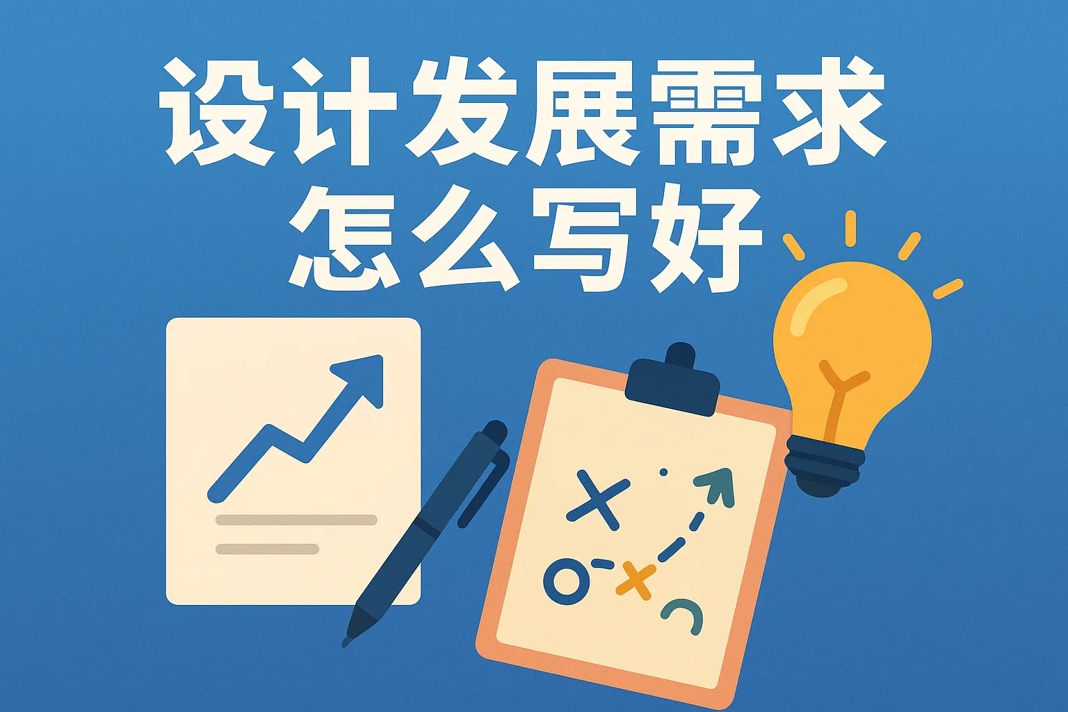 设计发展需求怎么写好