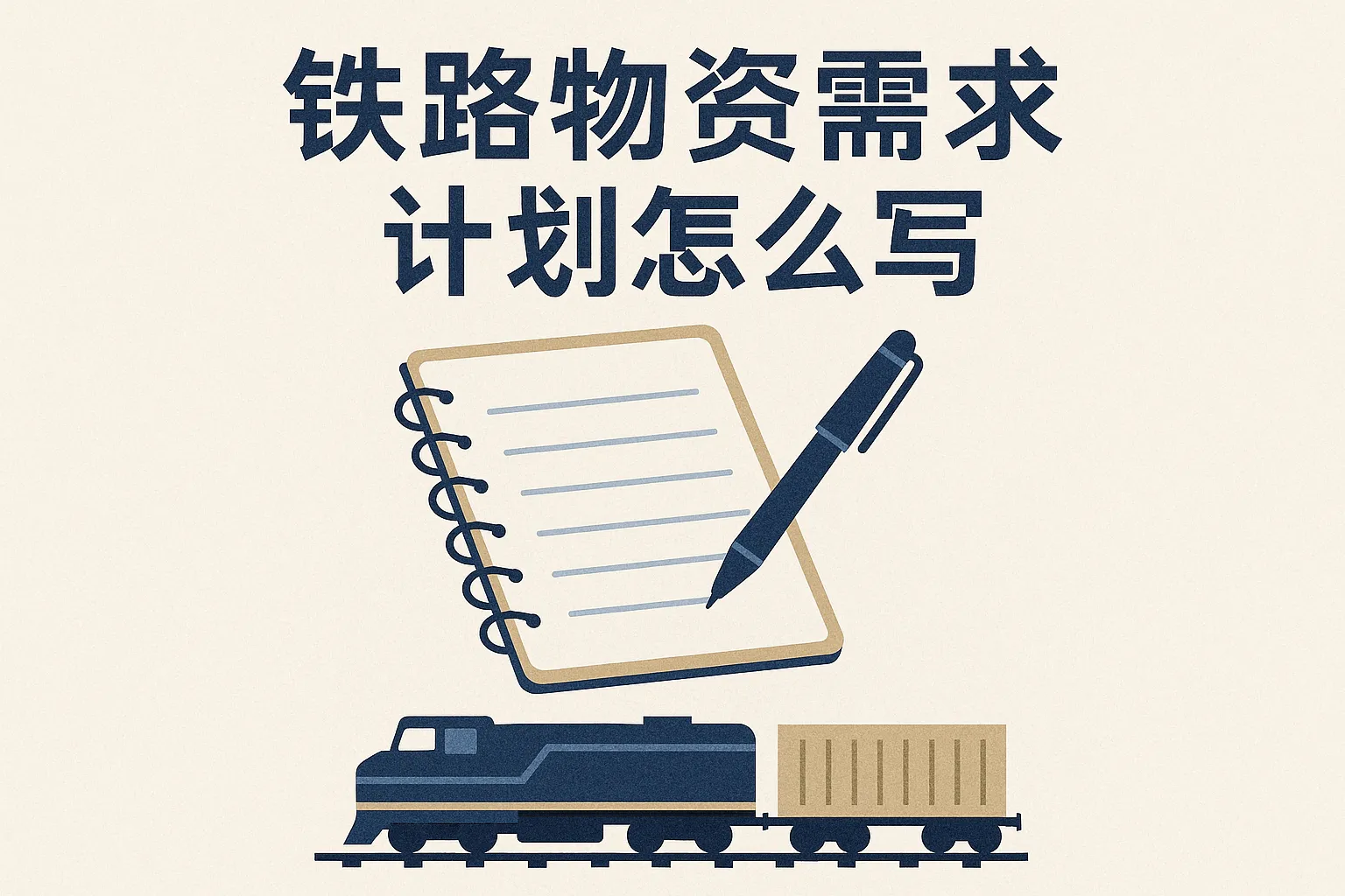 铁路物资需求计划怎么写
