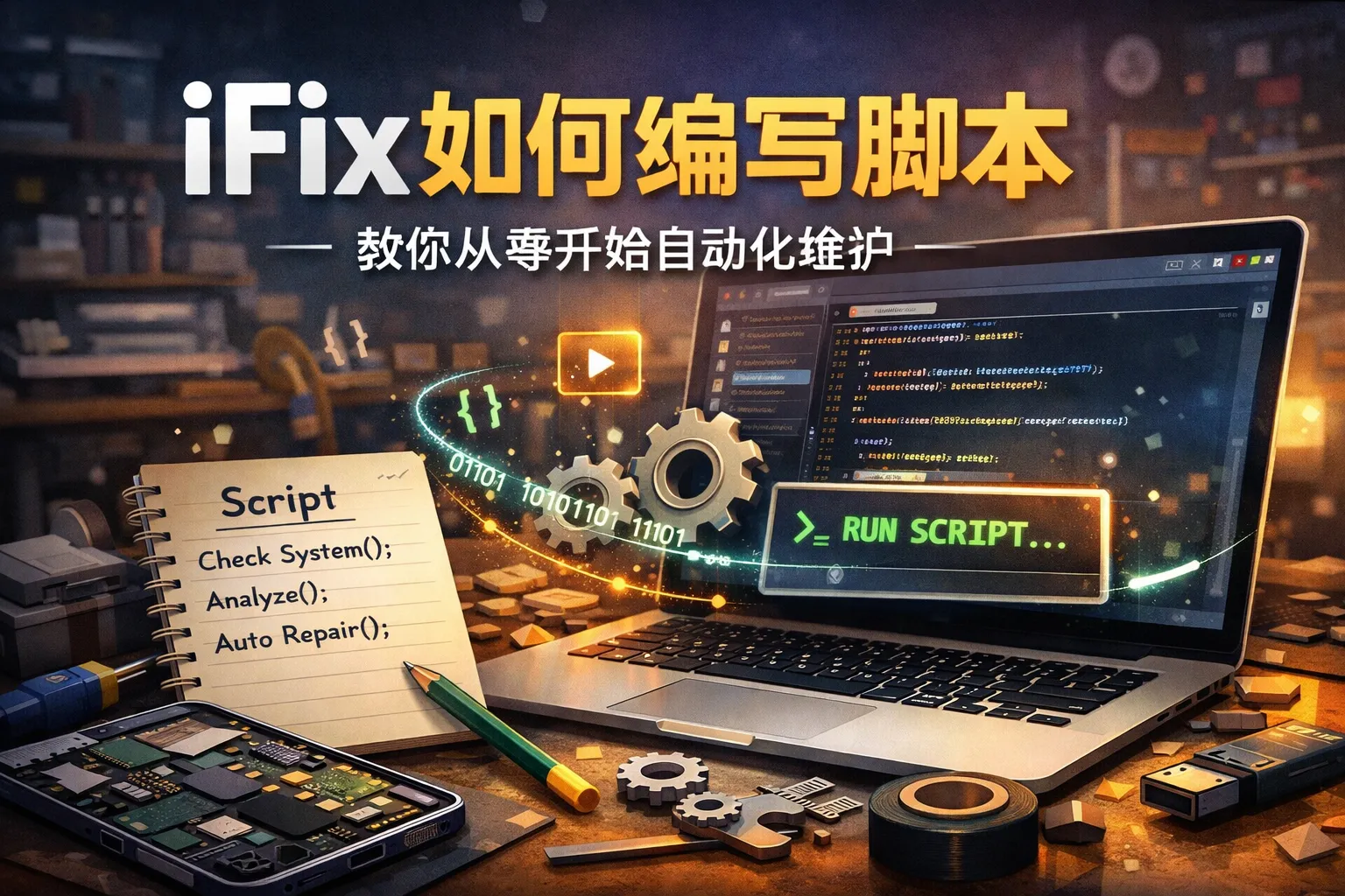 ifix如何编写脚本