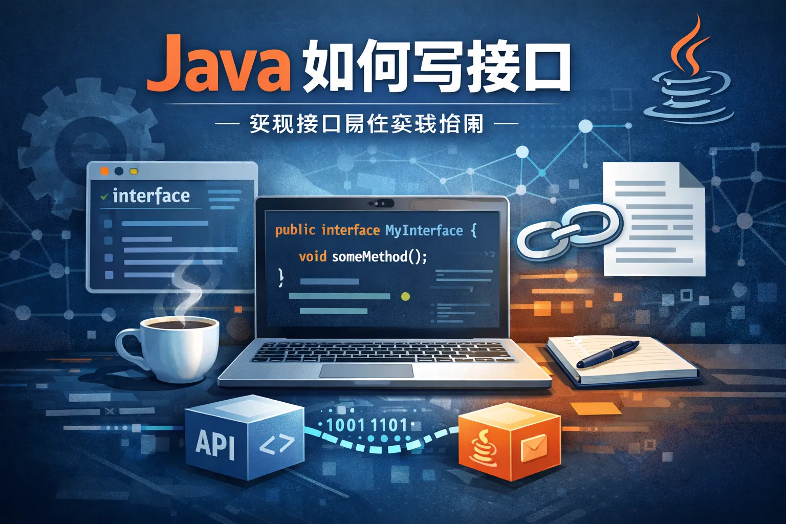 java如何让写接口