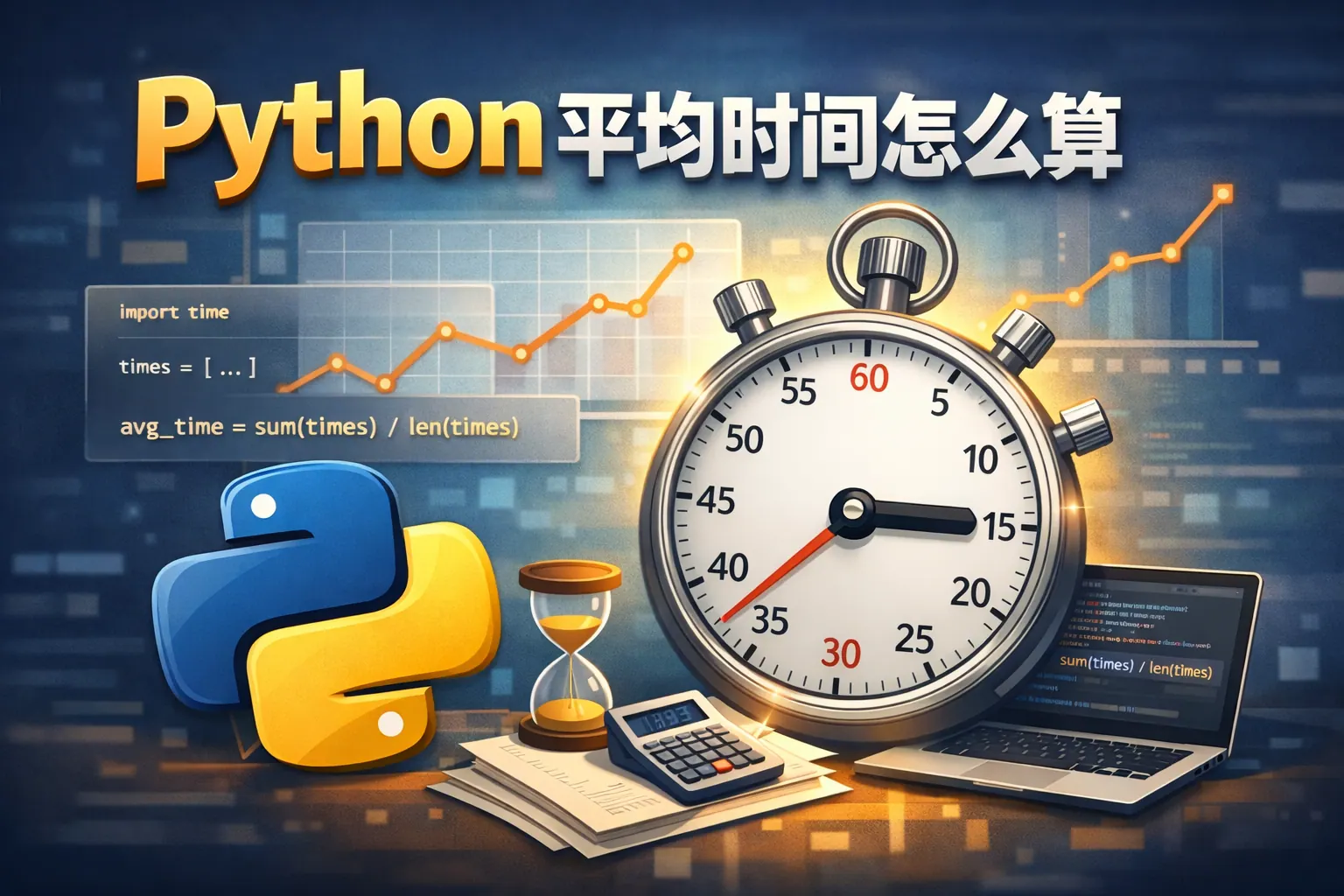 python平均时间怎么算