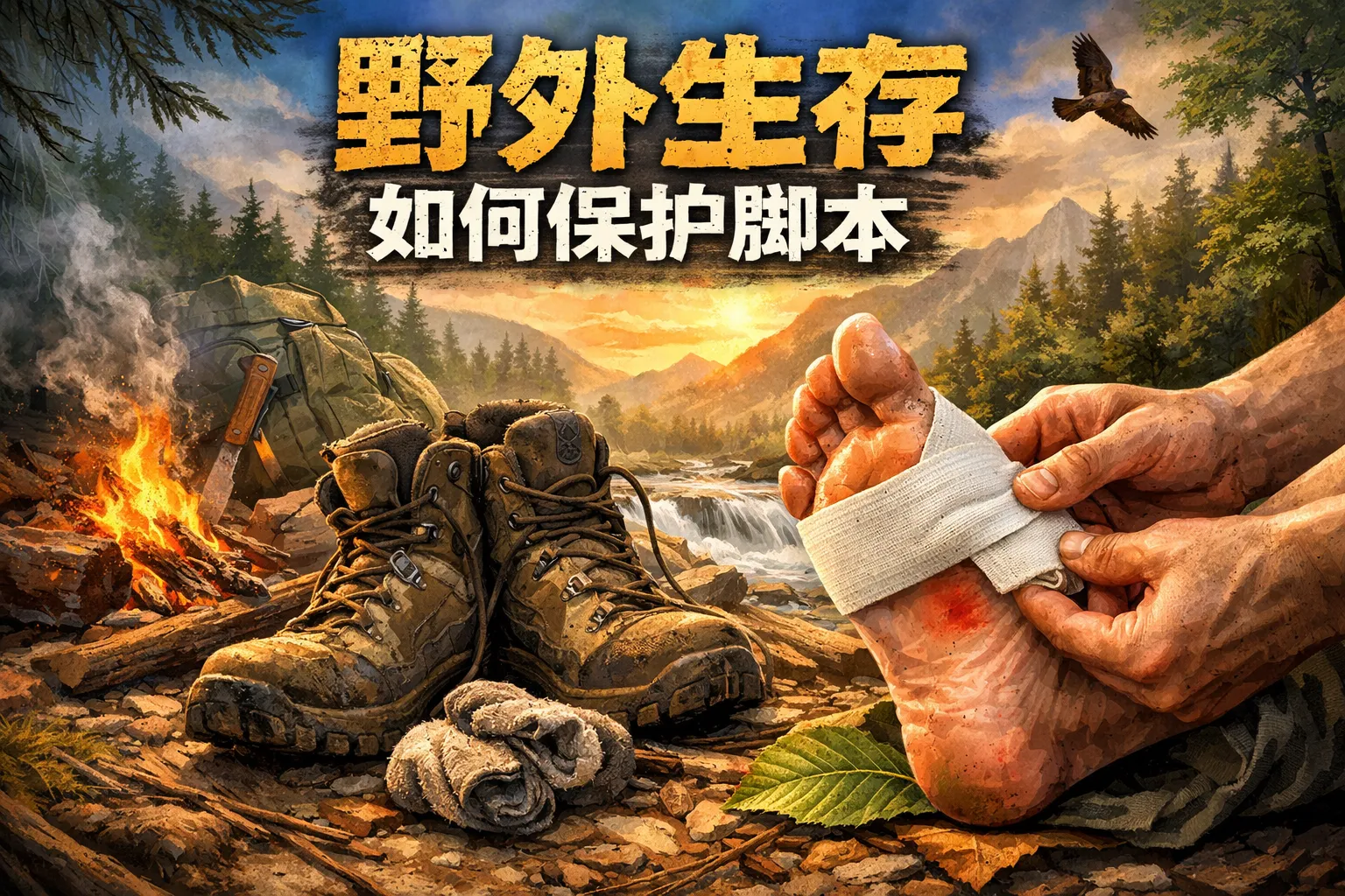 野外生存如何保护脚本