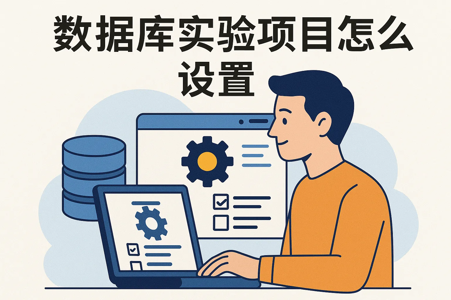 数据库实验项目怎么设置