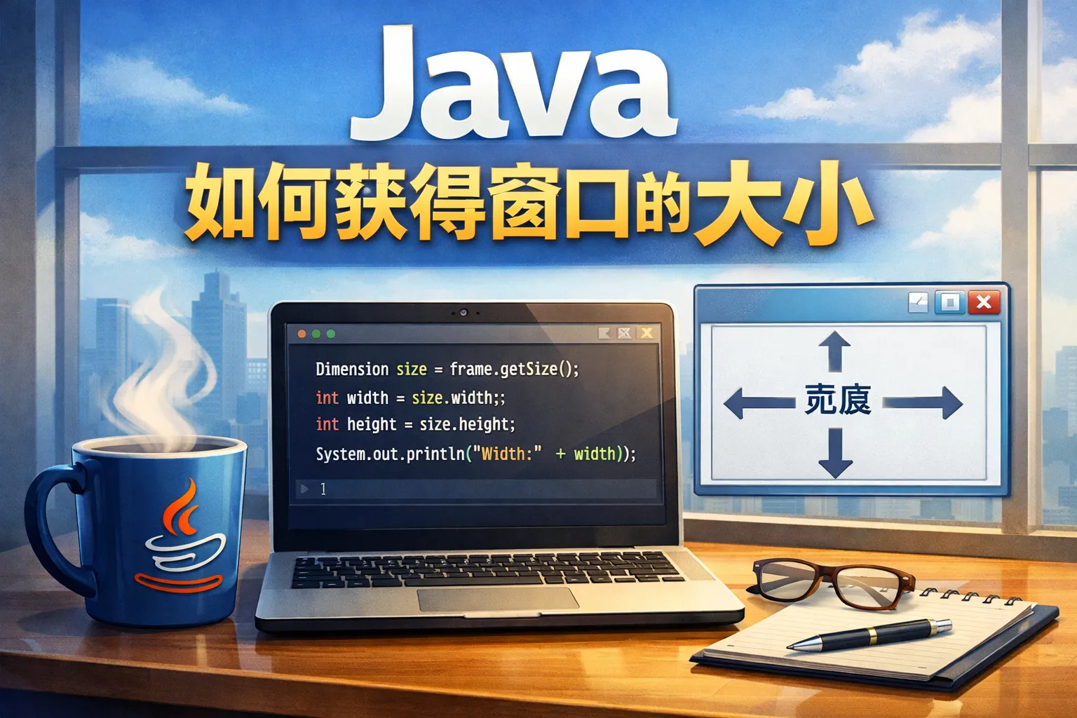 java 如何获得窗口的大小