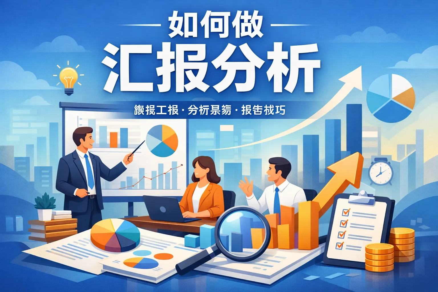 如何做汇报分析