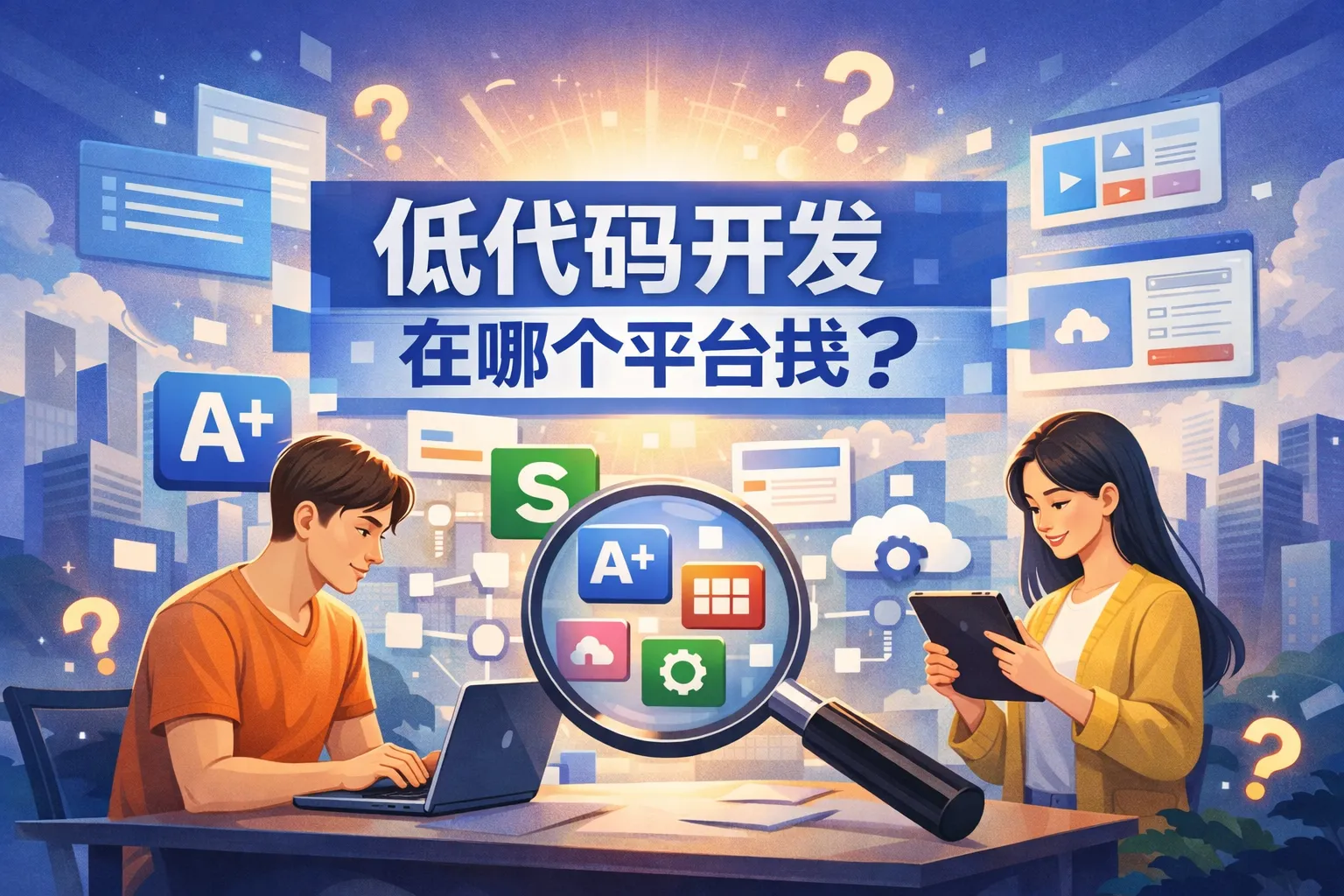 低代码开发在哪个平台找