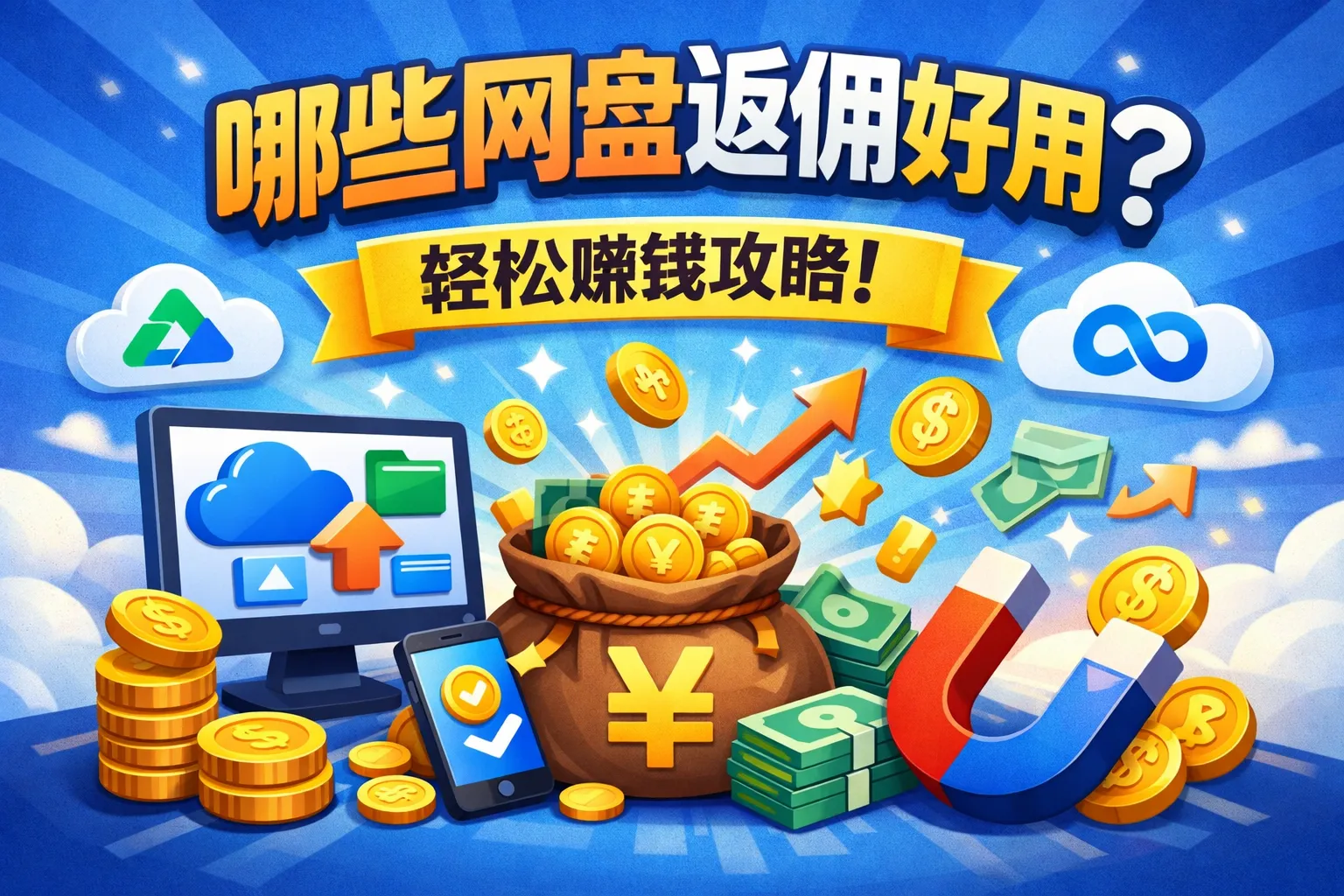哪些网盘返佣好用