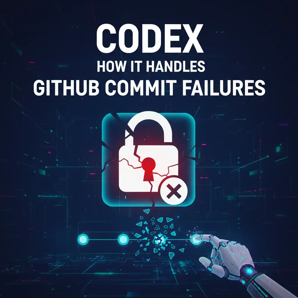 Codex 如何处理 GitHub commit 记录失败
