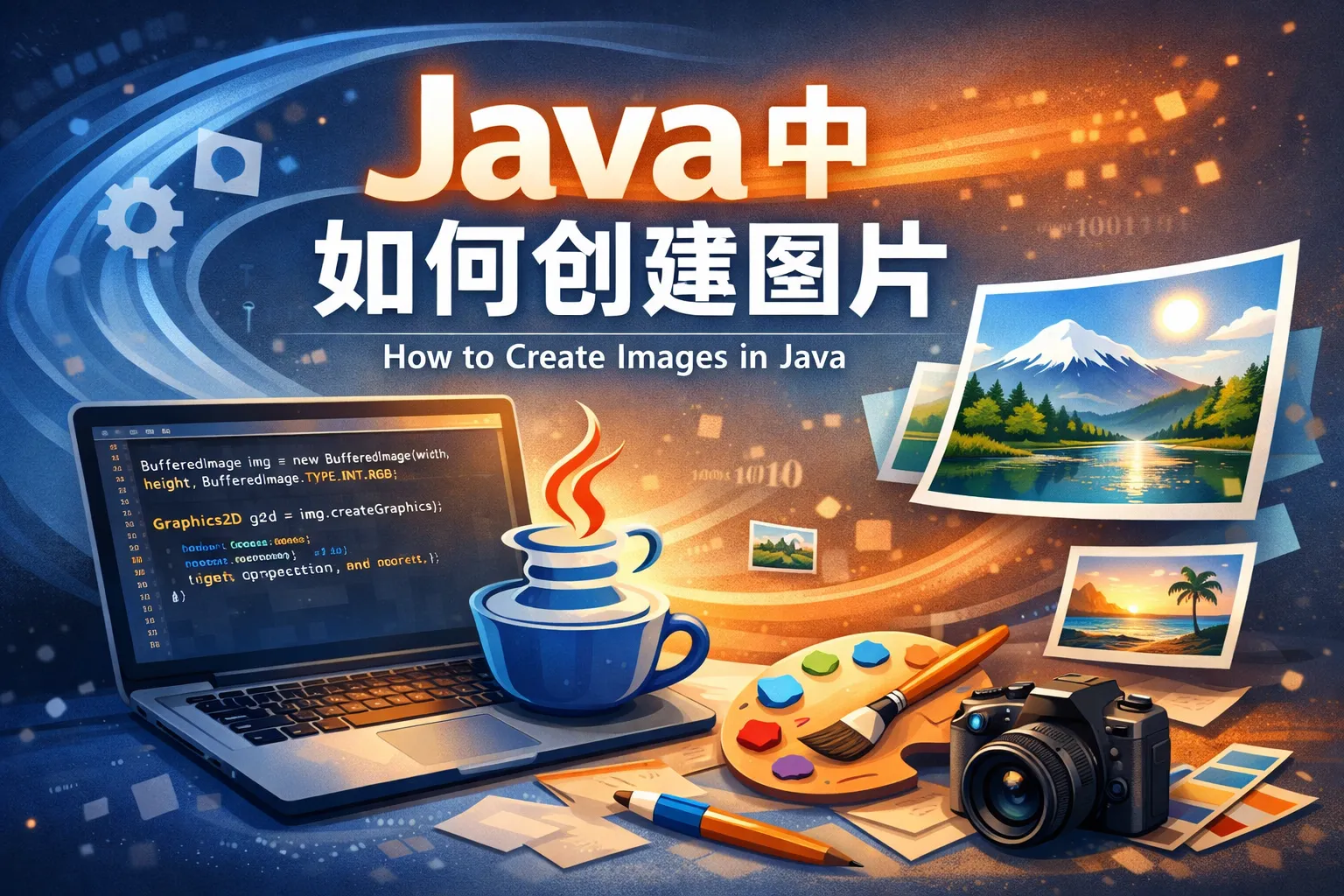 java中如何创建图片