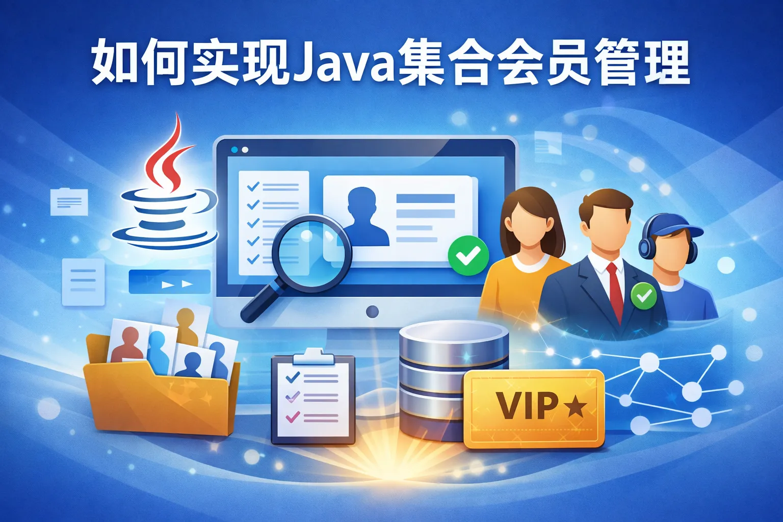 如何实现Java集合会员管理