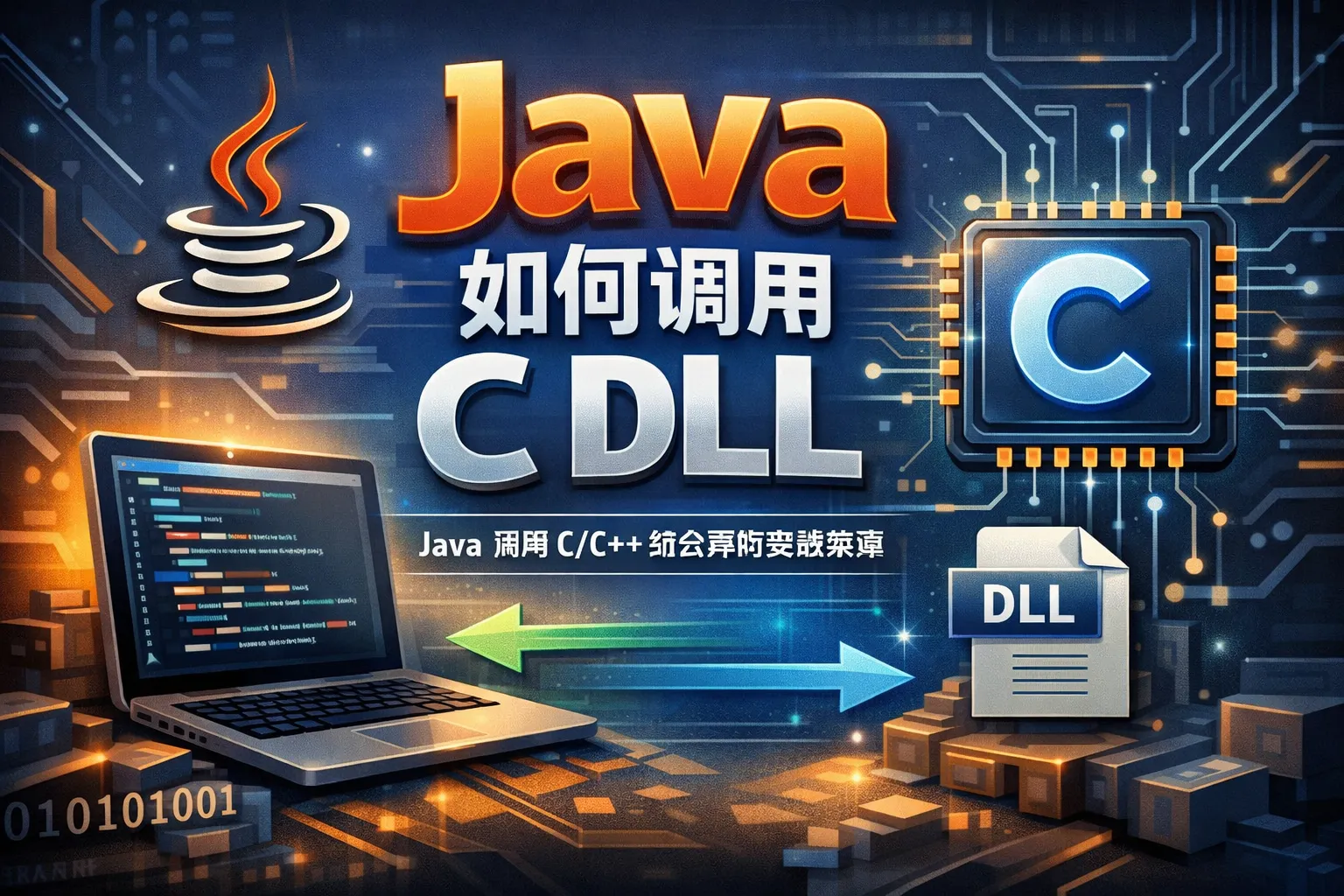 java 如何调用c dll