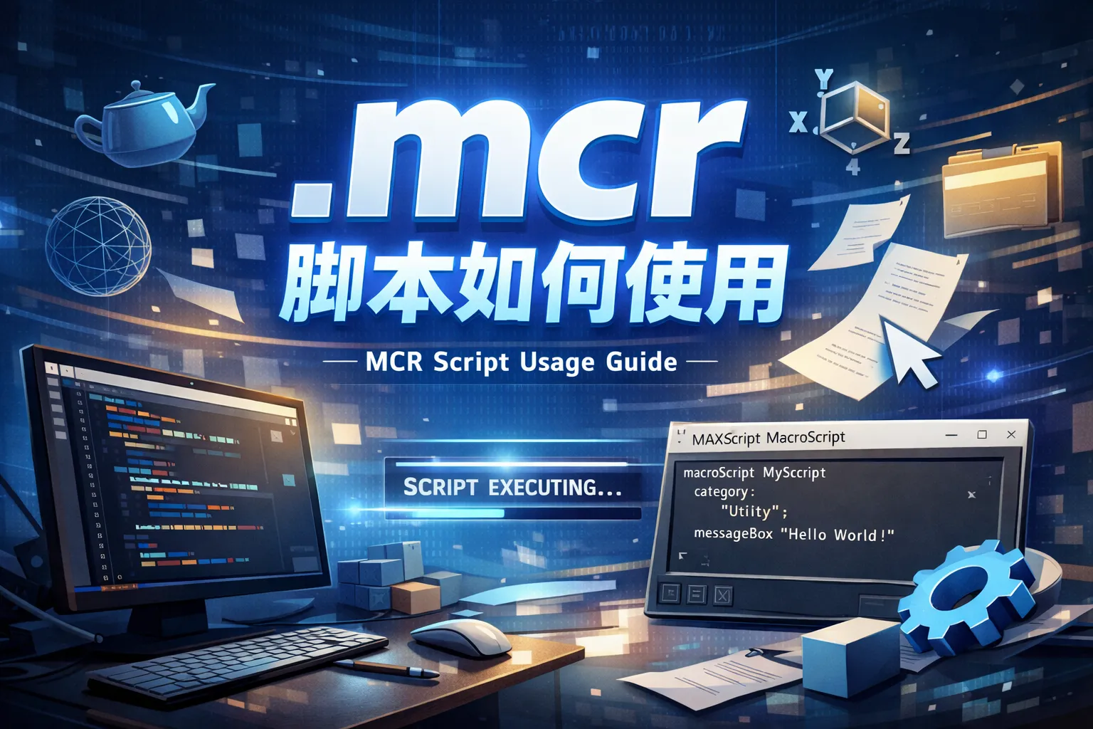 .mcr脚本如何使用