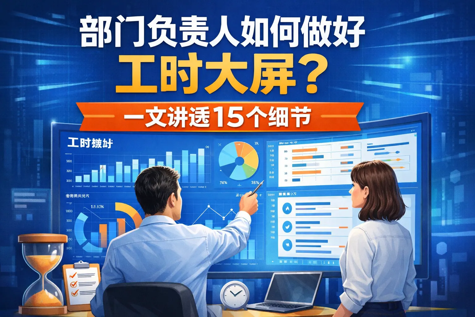 部门负责人如何做好工时大屏?一文讲透15个细节