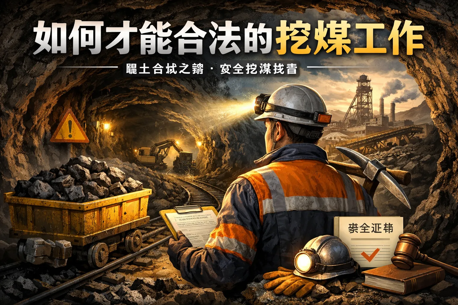 如何才能合法的挖煤工作