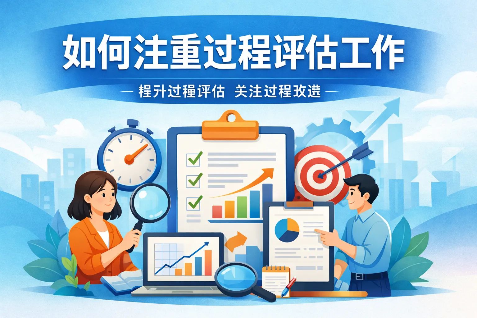 如何注重过程评估工作