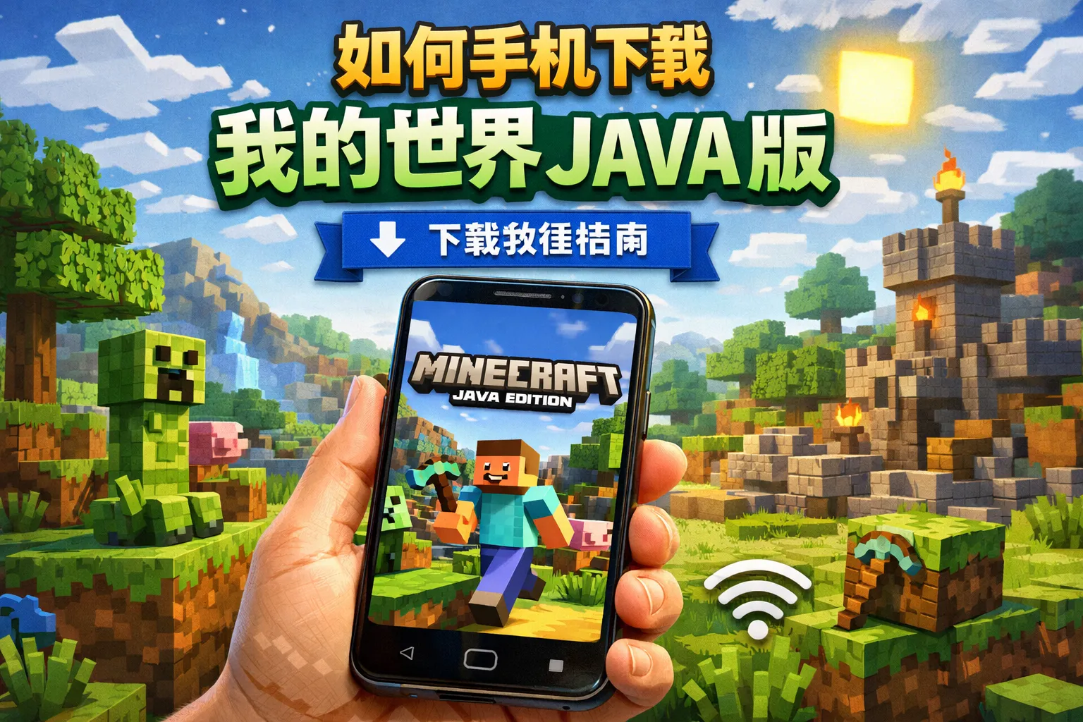 如何手机下载我的世界java版