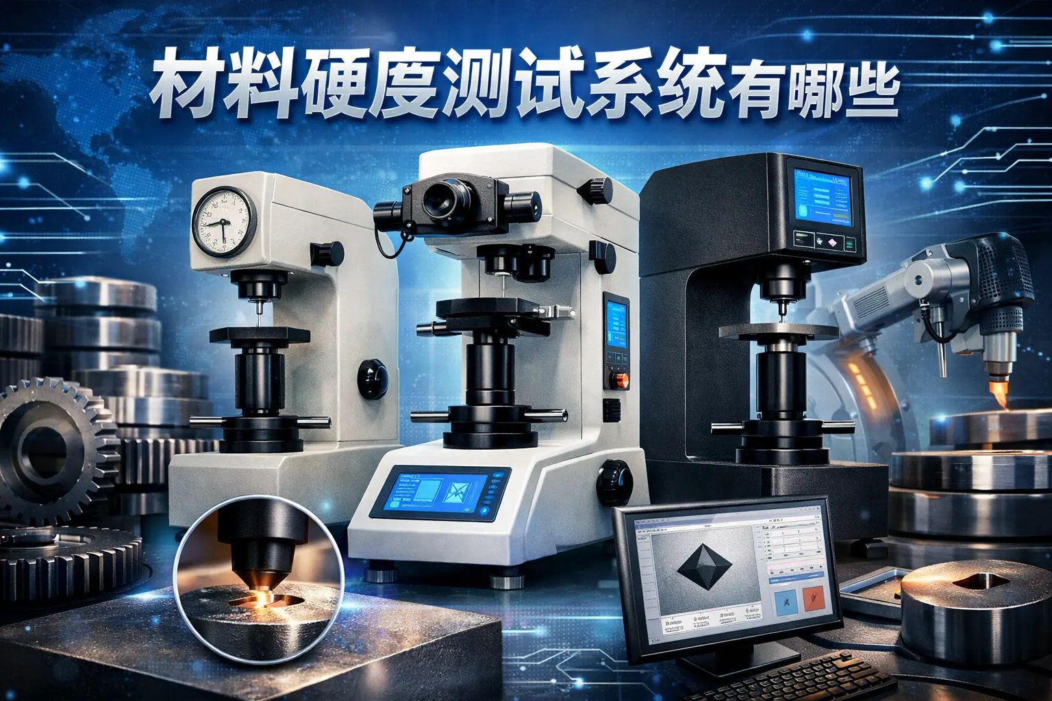 材料硬度测试系统有哪些