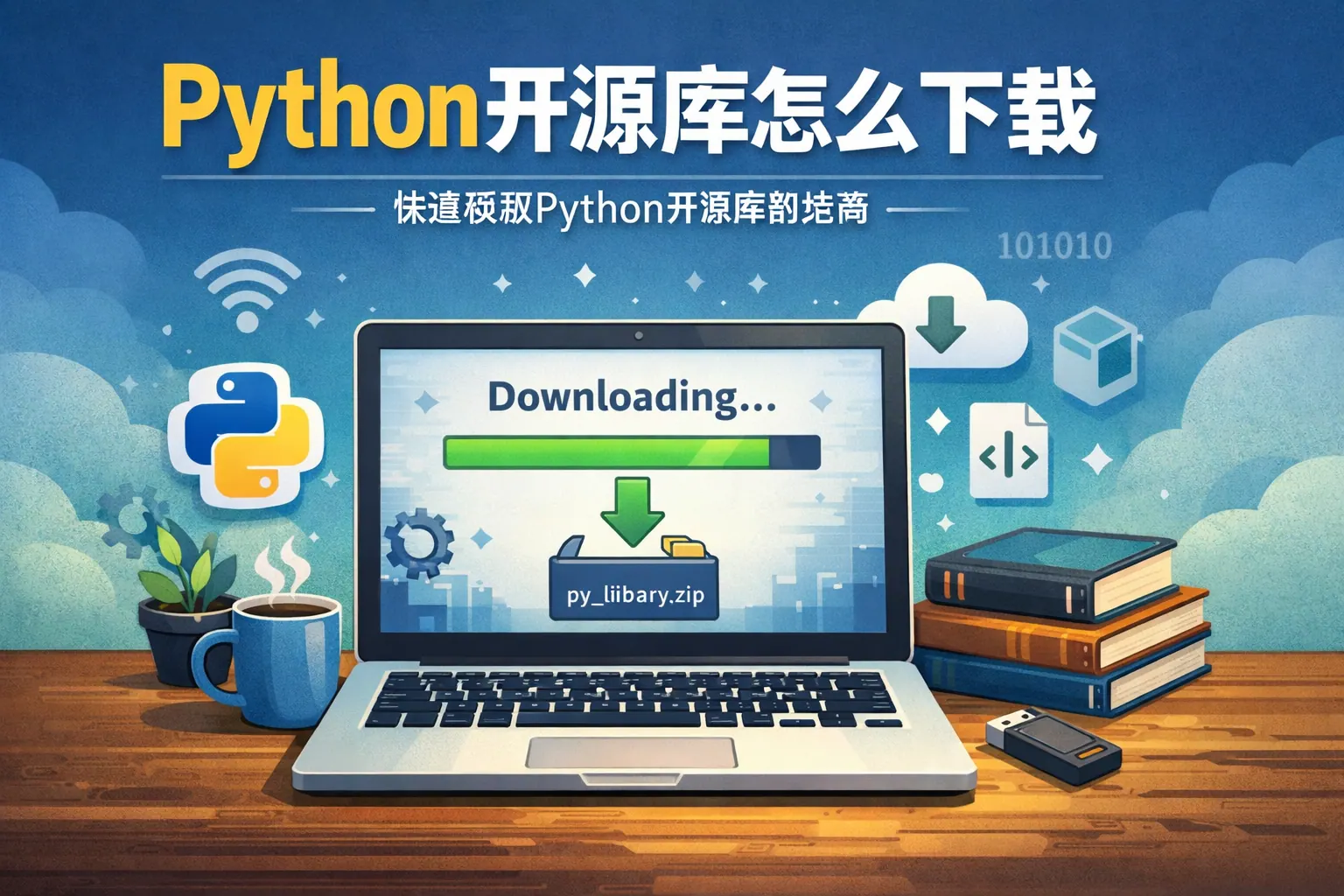 python开源库怎么下载