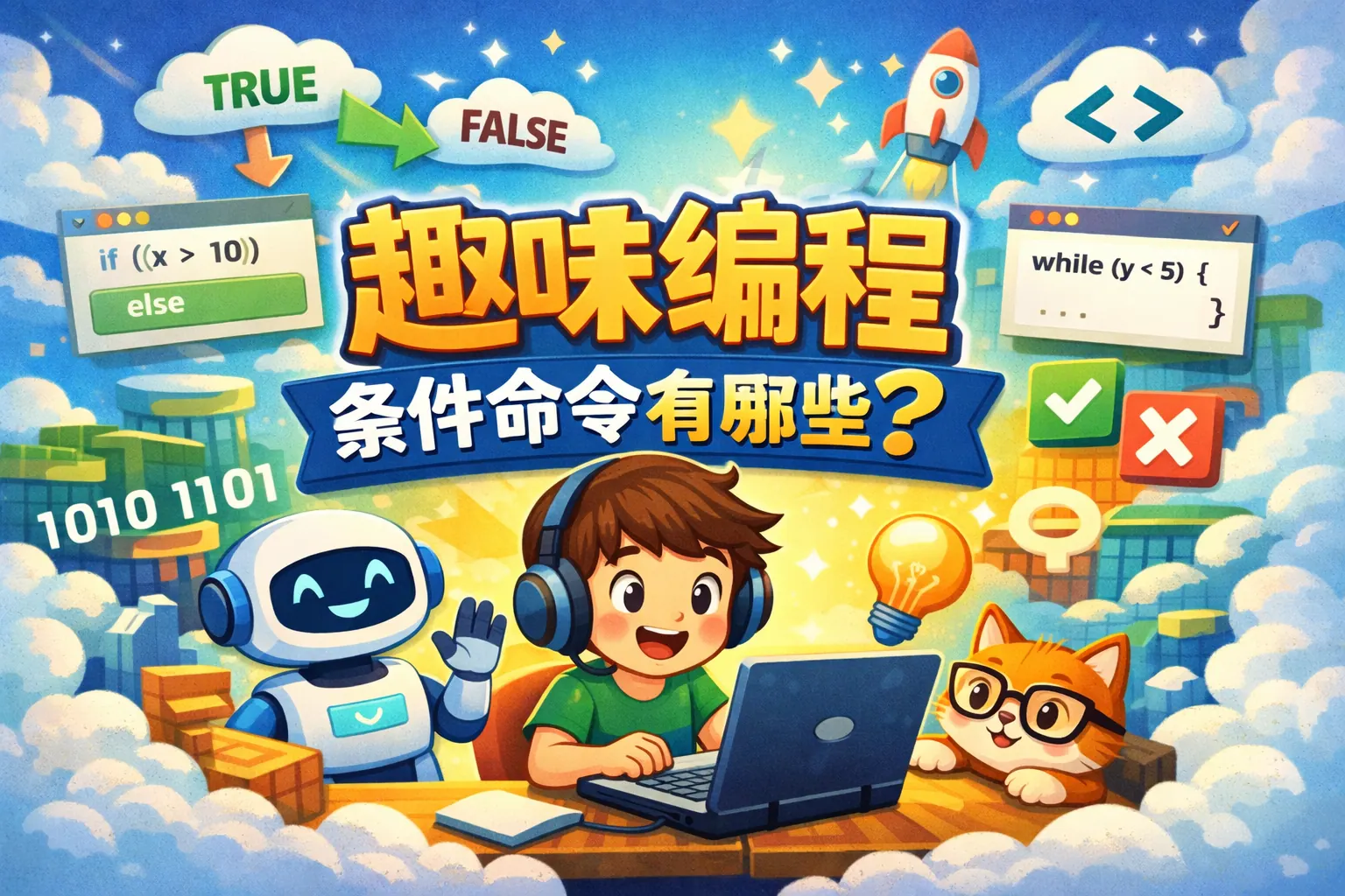 趣味编程条件命令有哪些