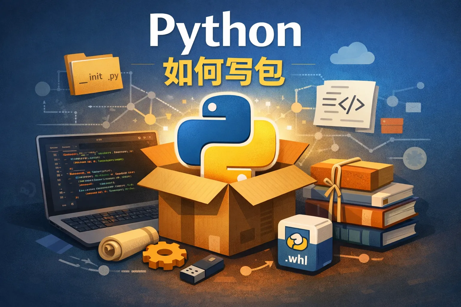 python 如何写包