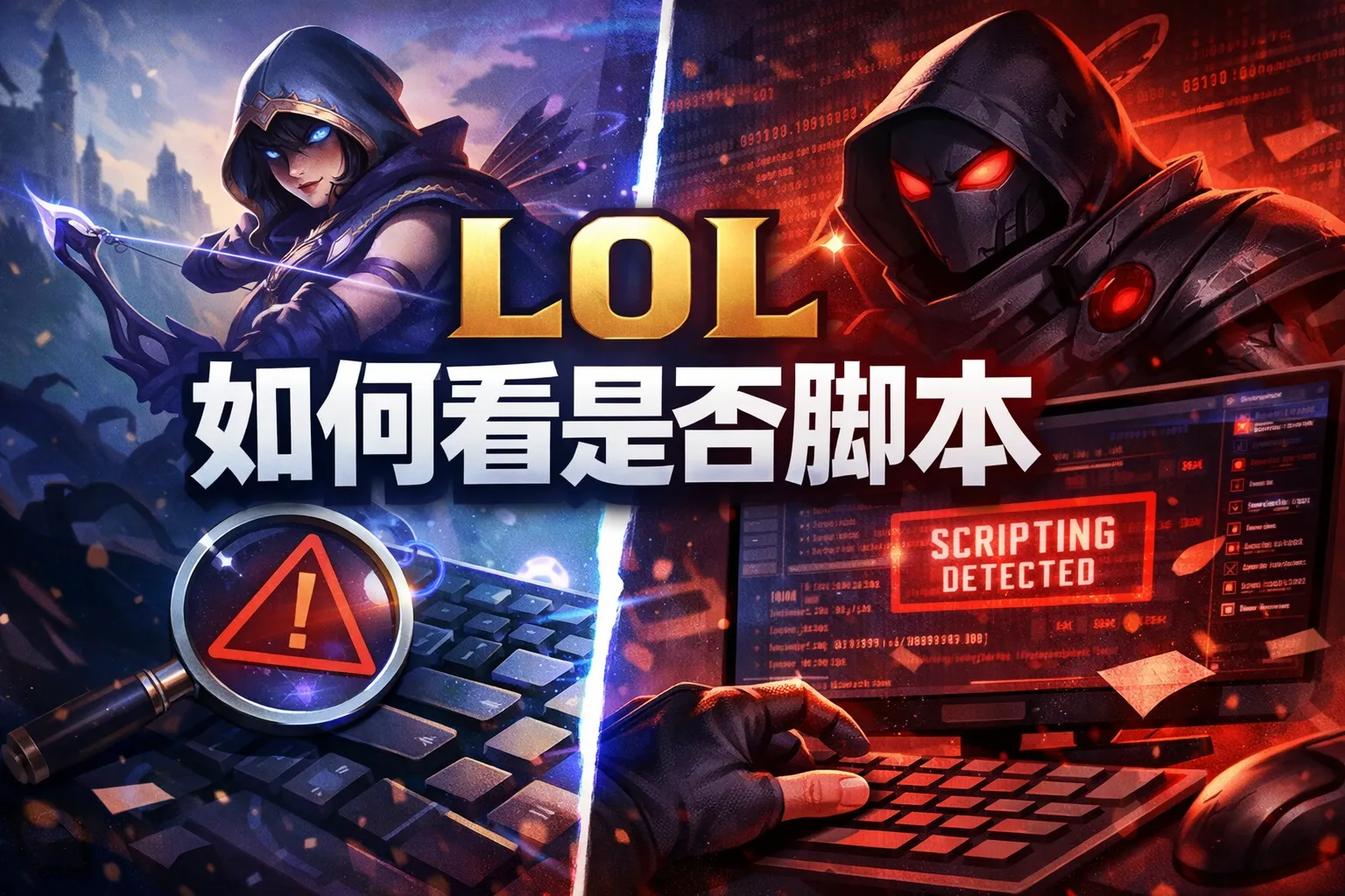 lol如何看是否脚本