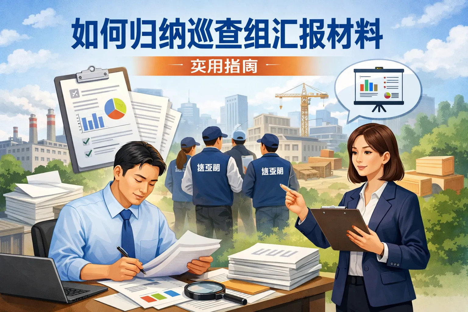 如何归纳巡查组汇报材料