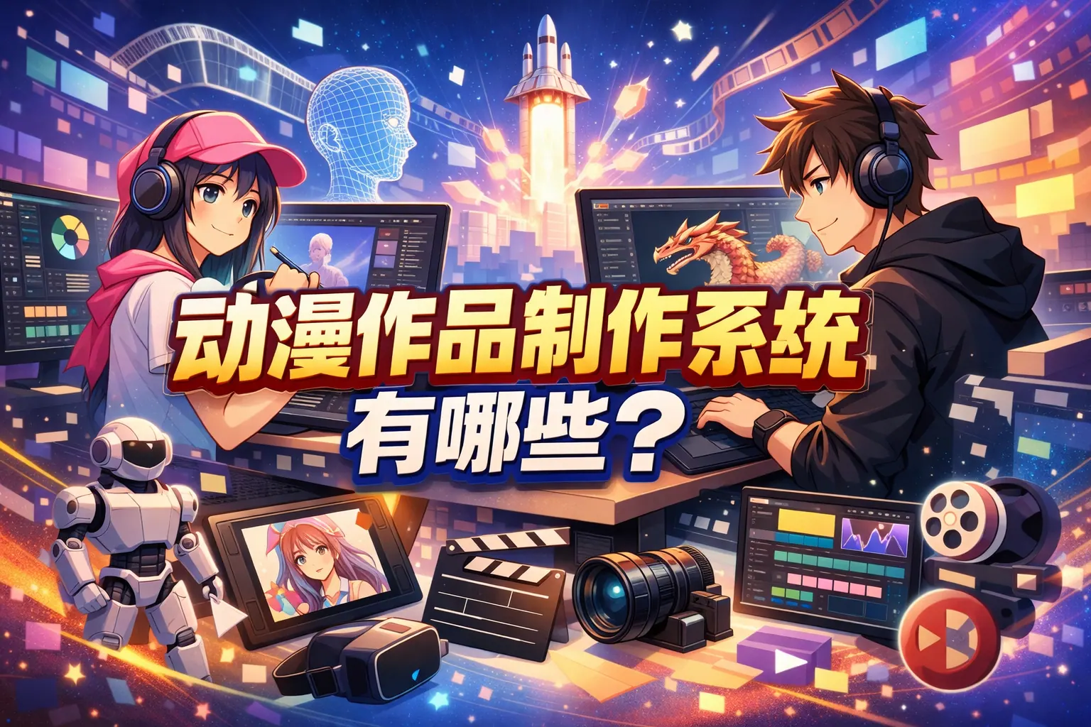 动漫作品制作系统有哪些