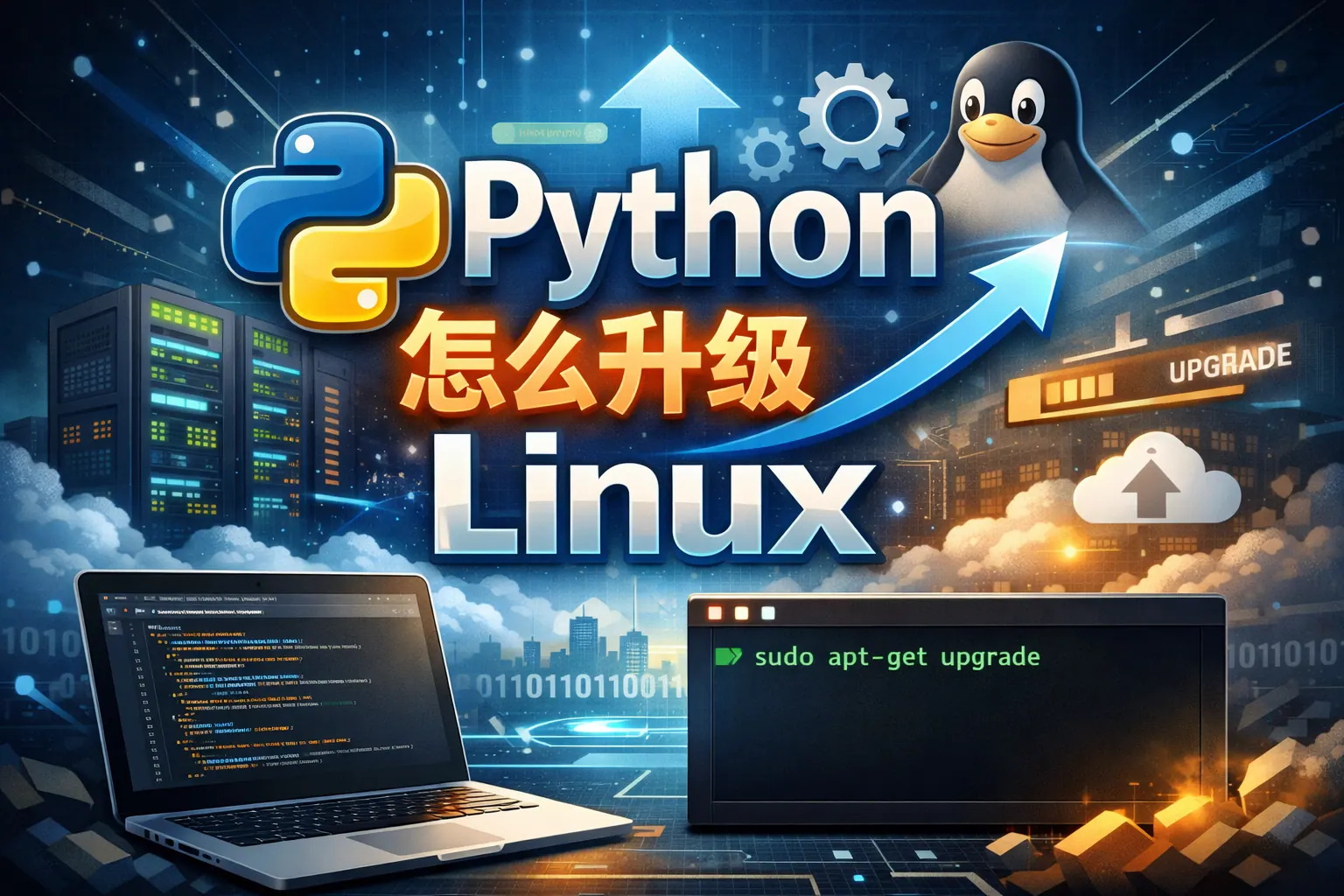 python怎么升级linux