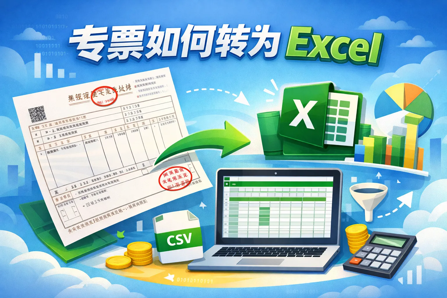 专票如何转为excel
